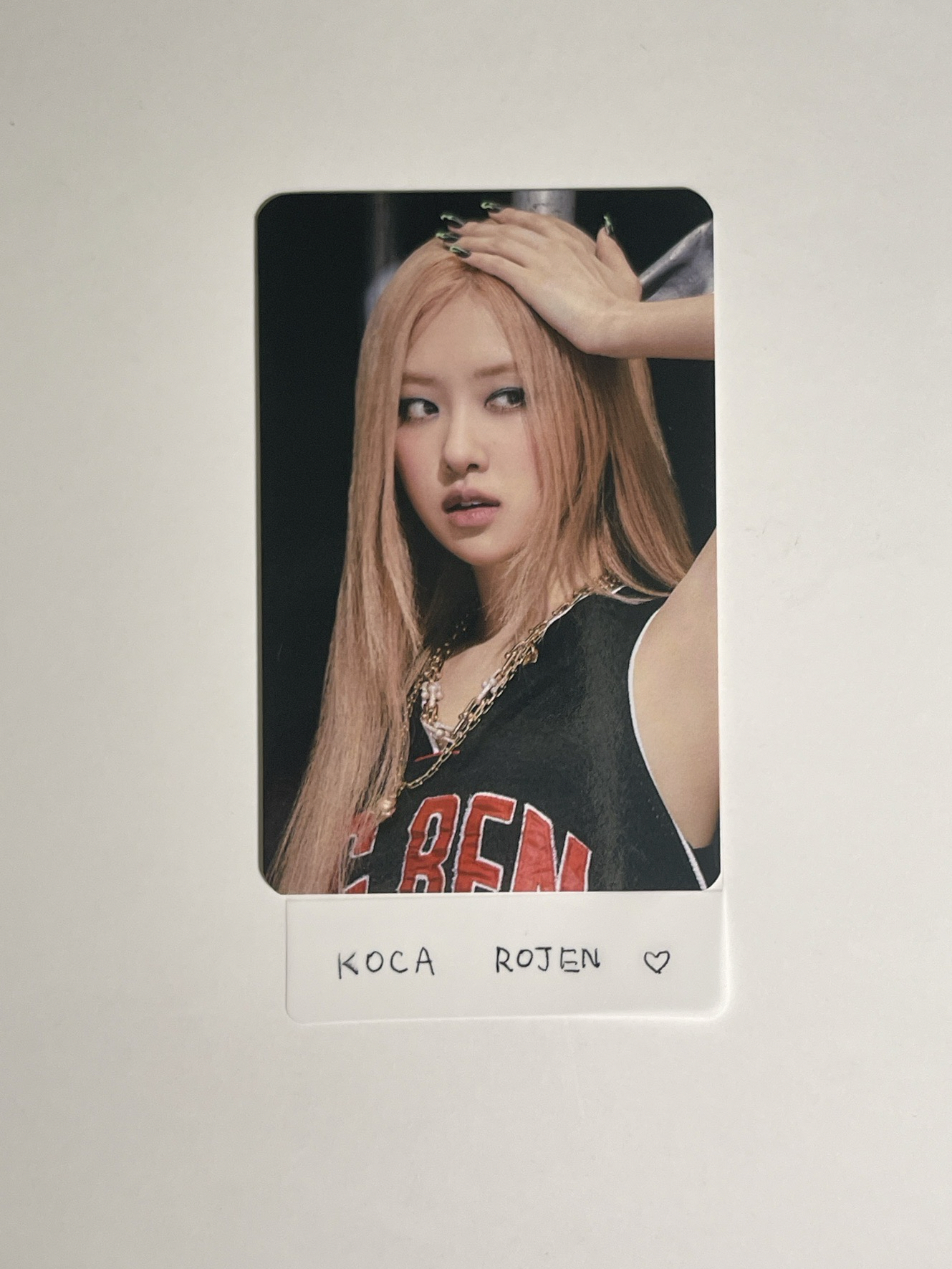 born pink特典肉 有廠損