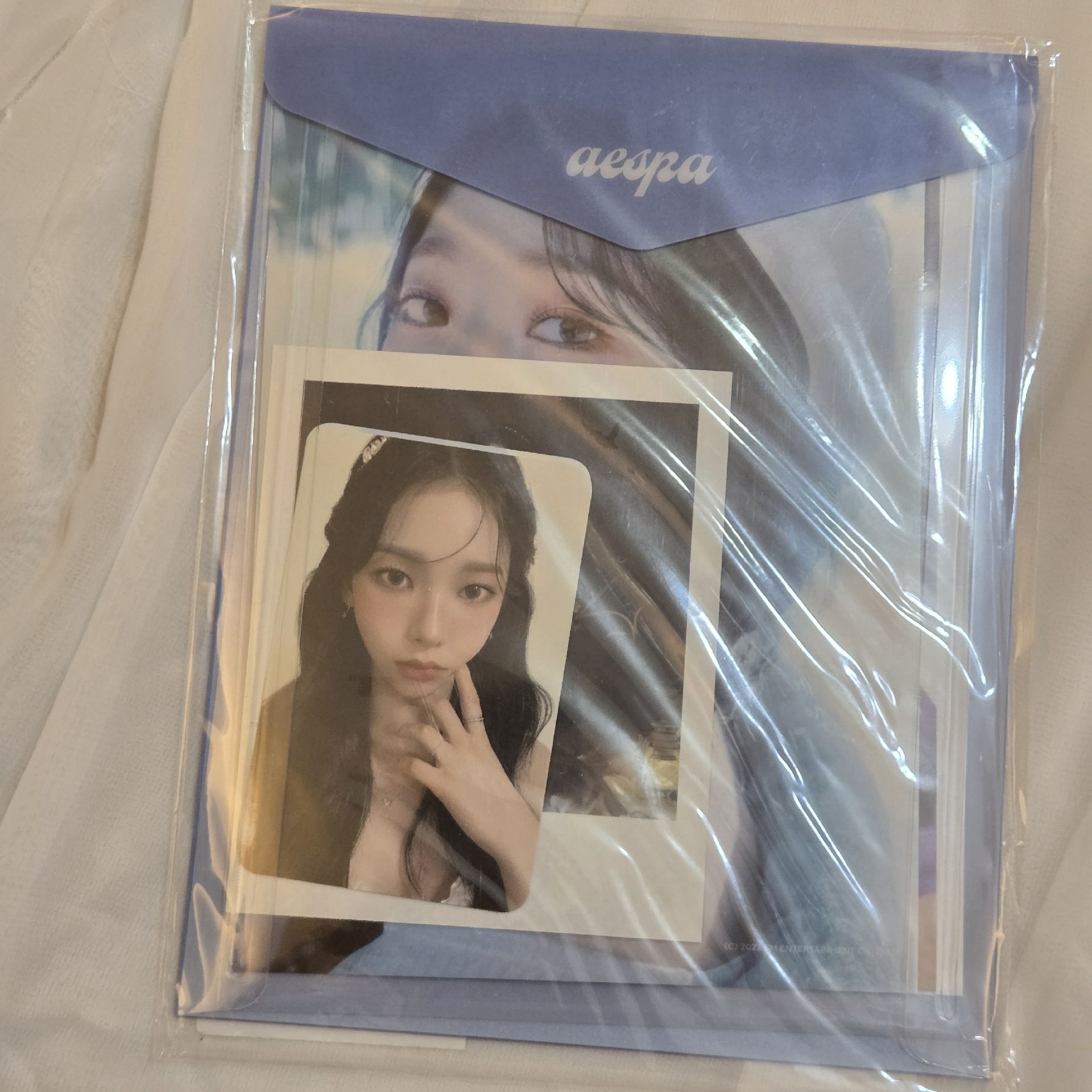 aespa Karina 2023年曆後續照片組 全新未拆