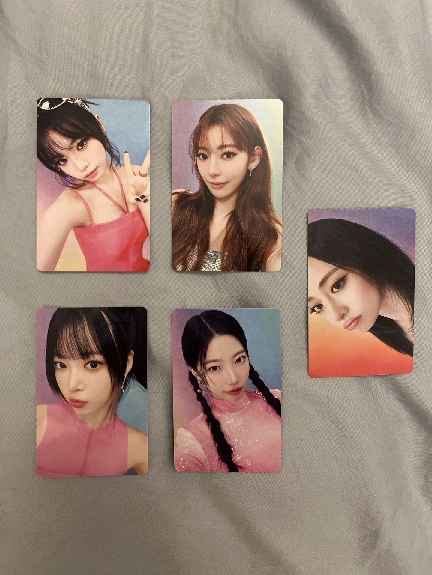 le sserafim 25巡迴 襯衫週邊卡 全員