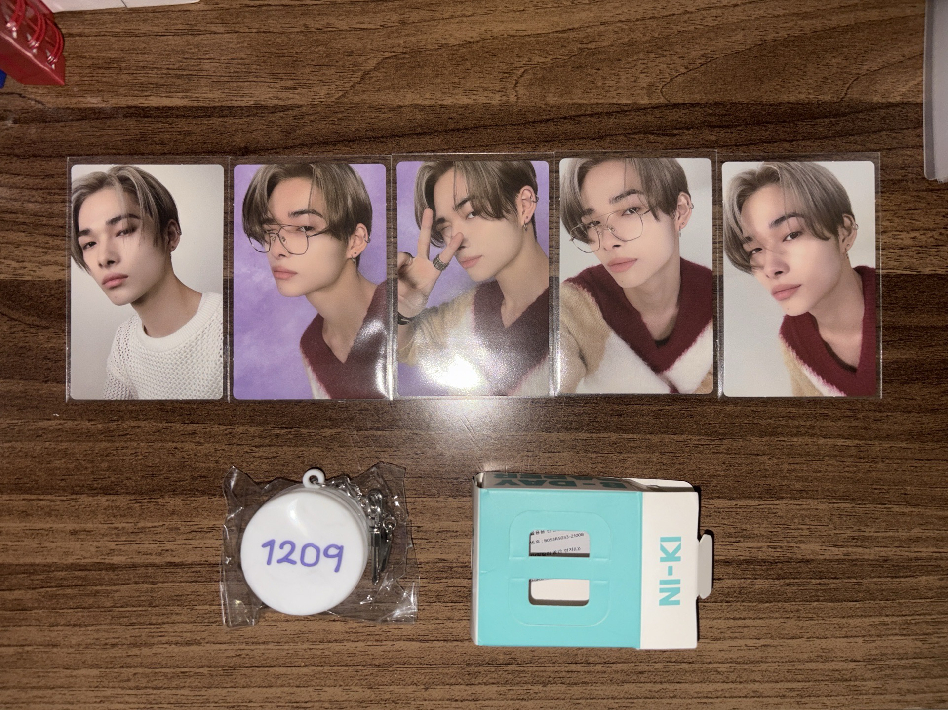 24年生日力小卡+語音吊飾