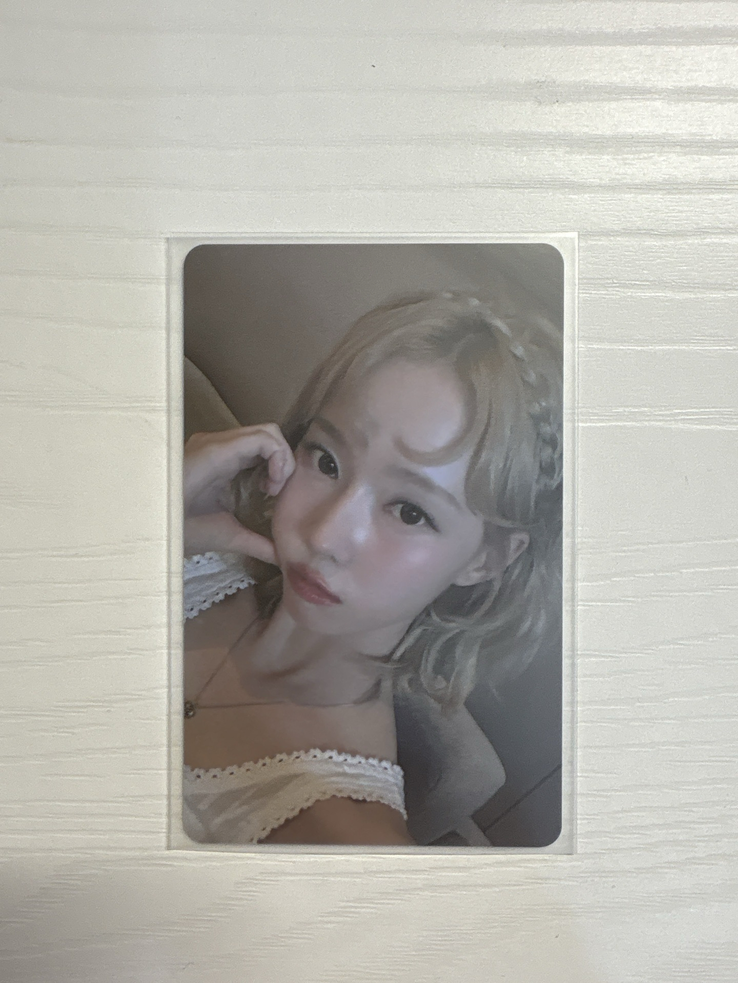 aespa winter 台北簽售卡