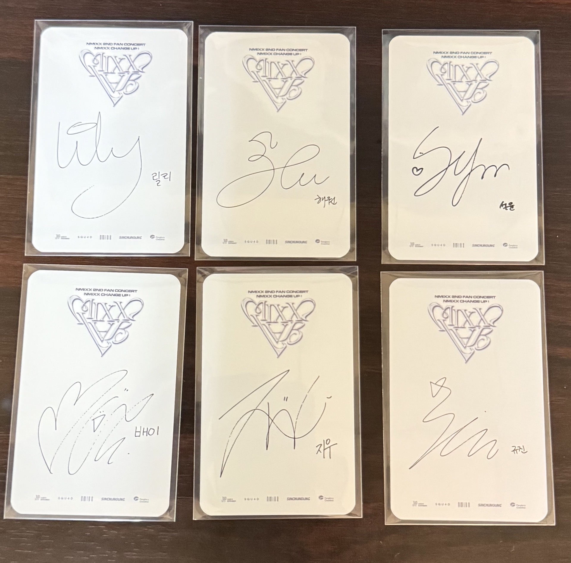 Nmixx Mixx Lab台北 演唱會入場卡