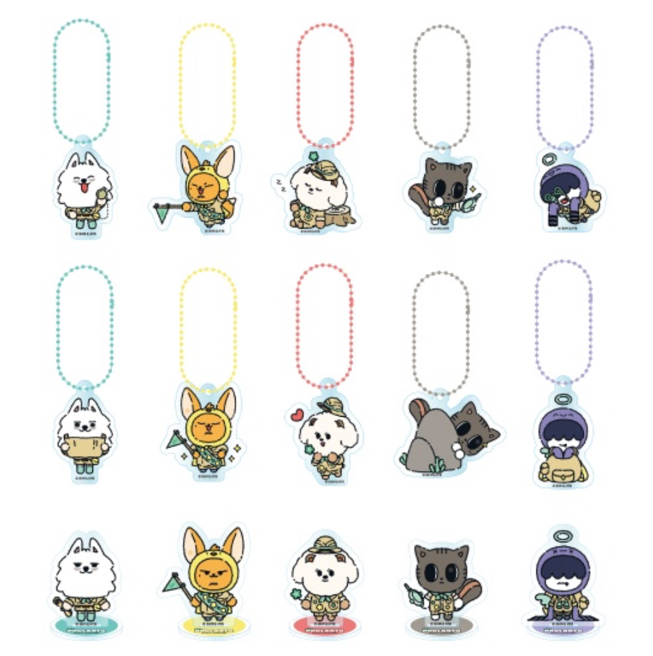 PPULBATU 鑰匙圈吊飾 