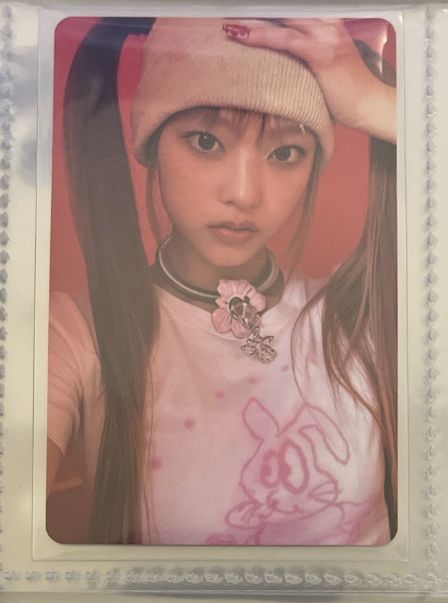 OMG 專輯卡 message card Haerin ver.