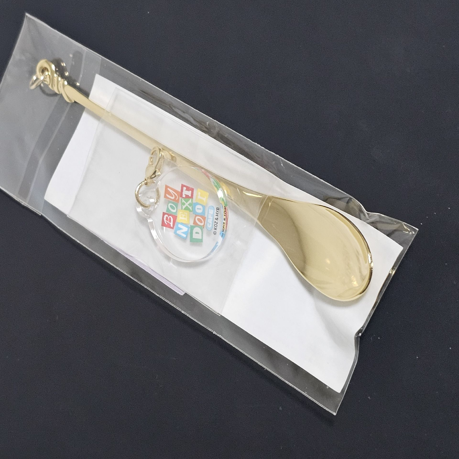 💖波捏豆 日本快閃咖啡廳湯匙 全新未拆