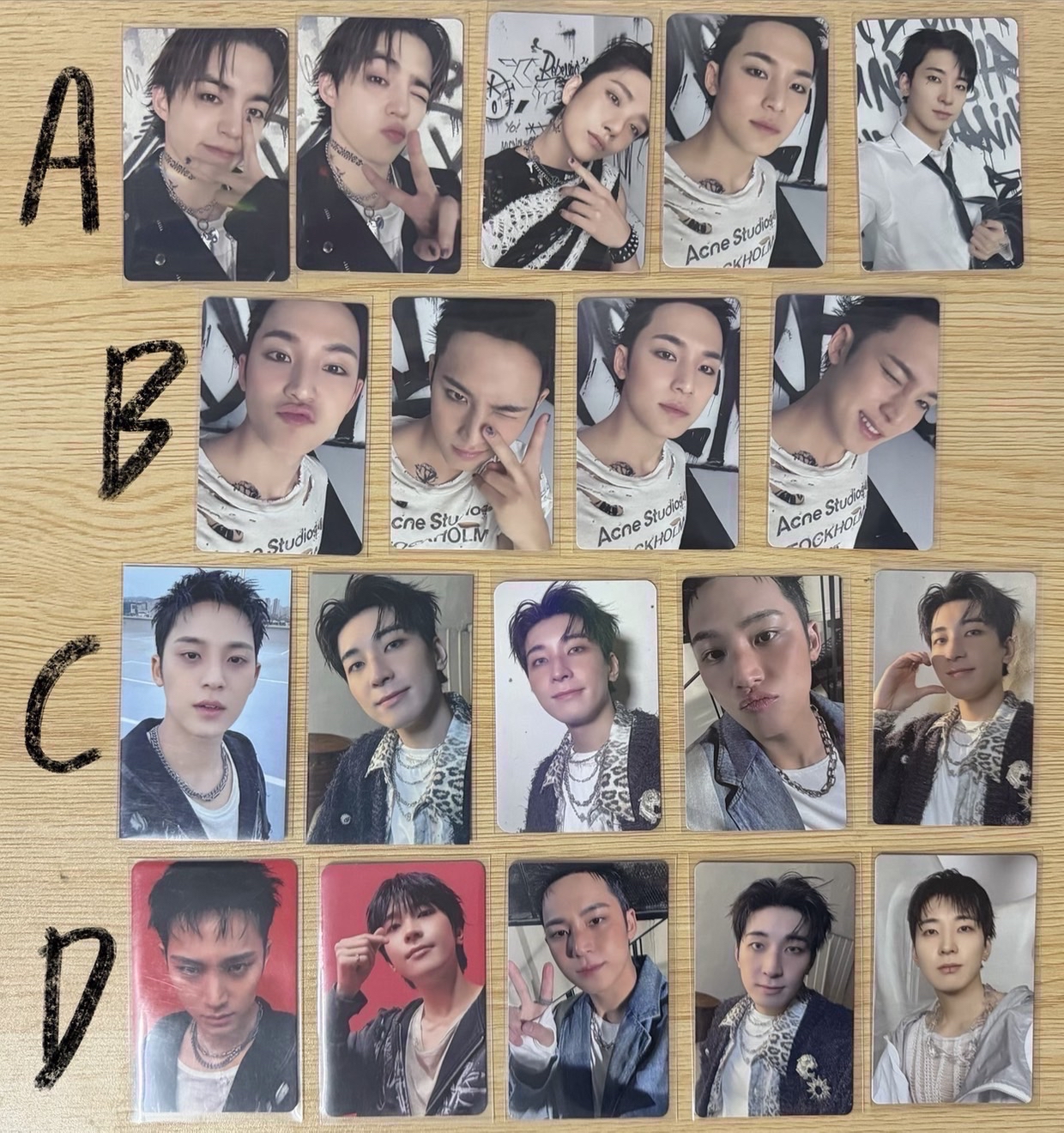 SEVENTEEN 正規五專卡+特典卡