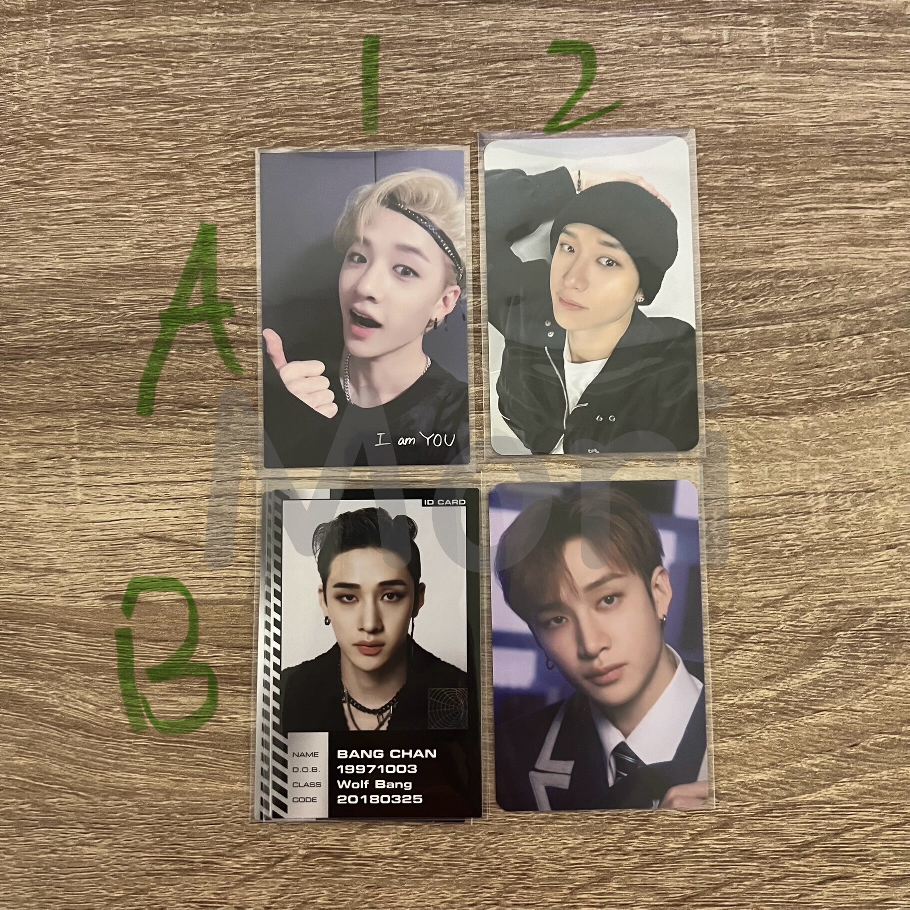 Stray kids 方燦 小卡 專卡 特典