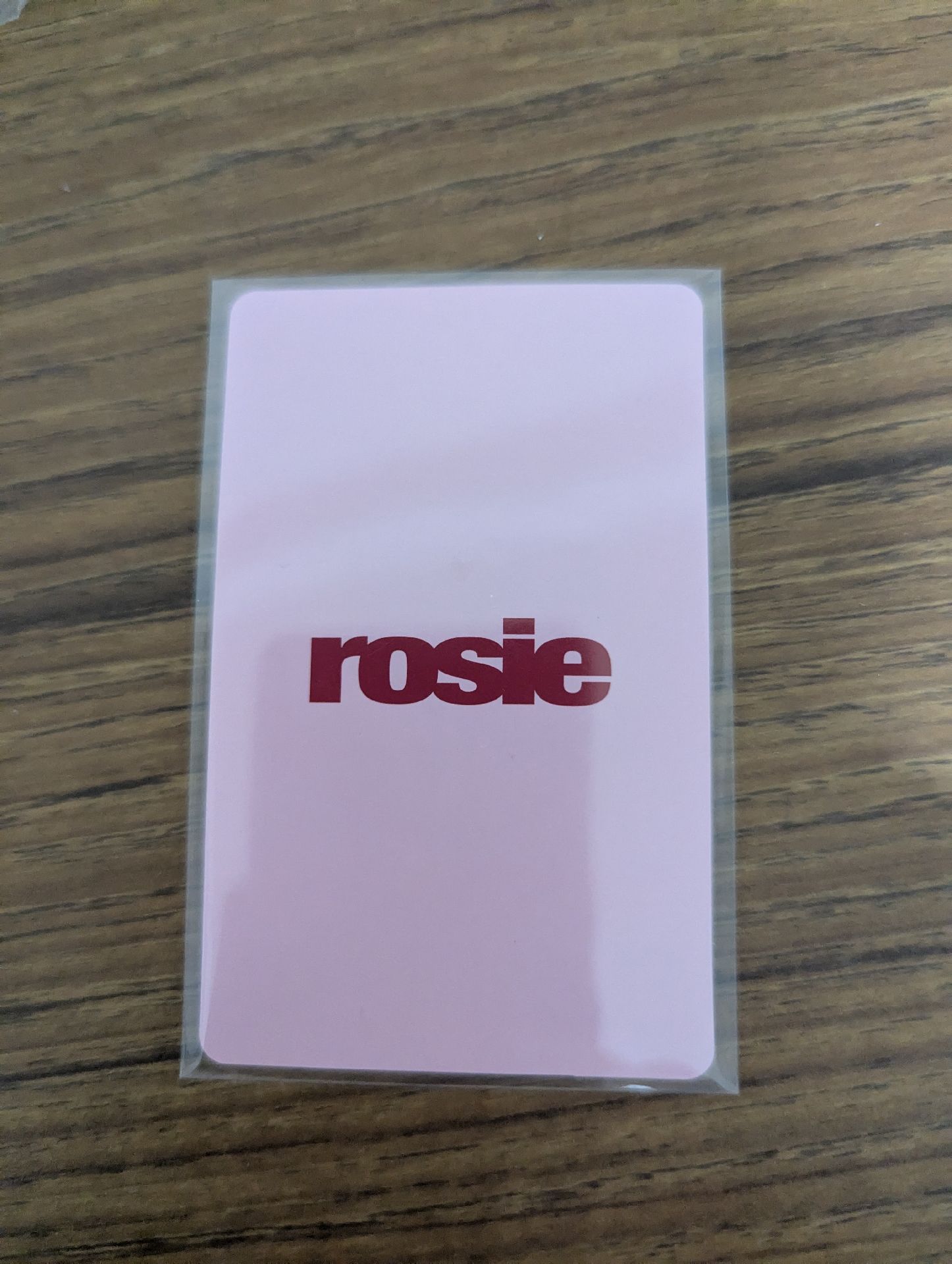 Rosie澳門滿額卡