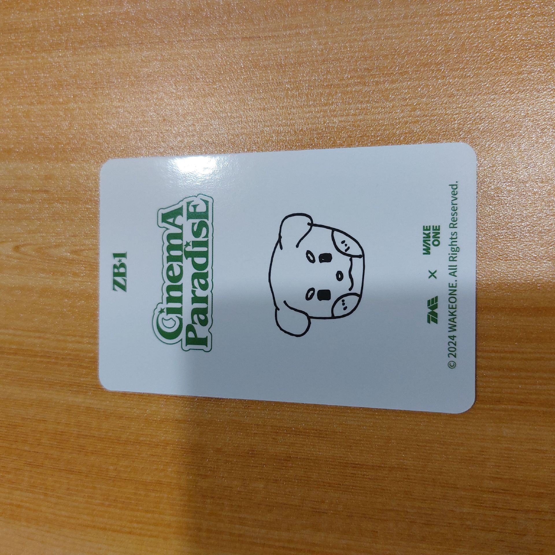 ZEROBASEONE CinemA ParadisE 星光卡 四星 朴乾旭 PARK GUNWOOK