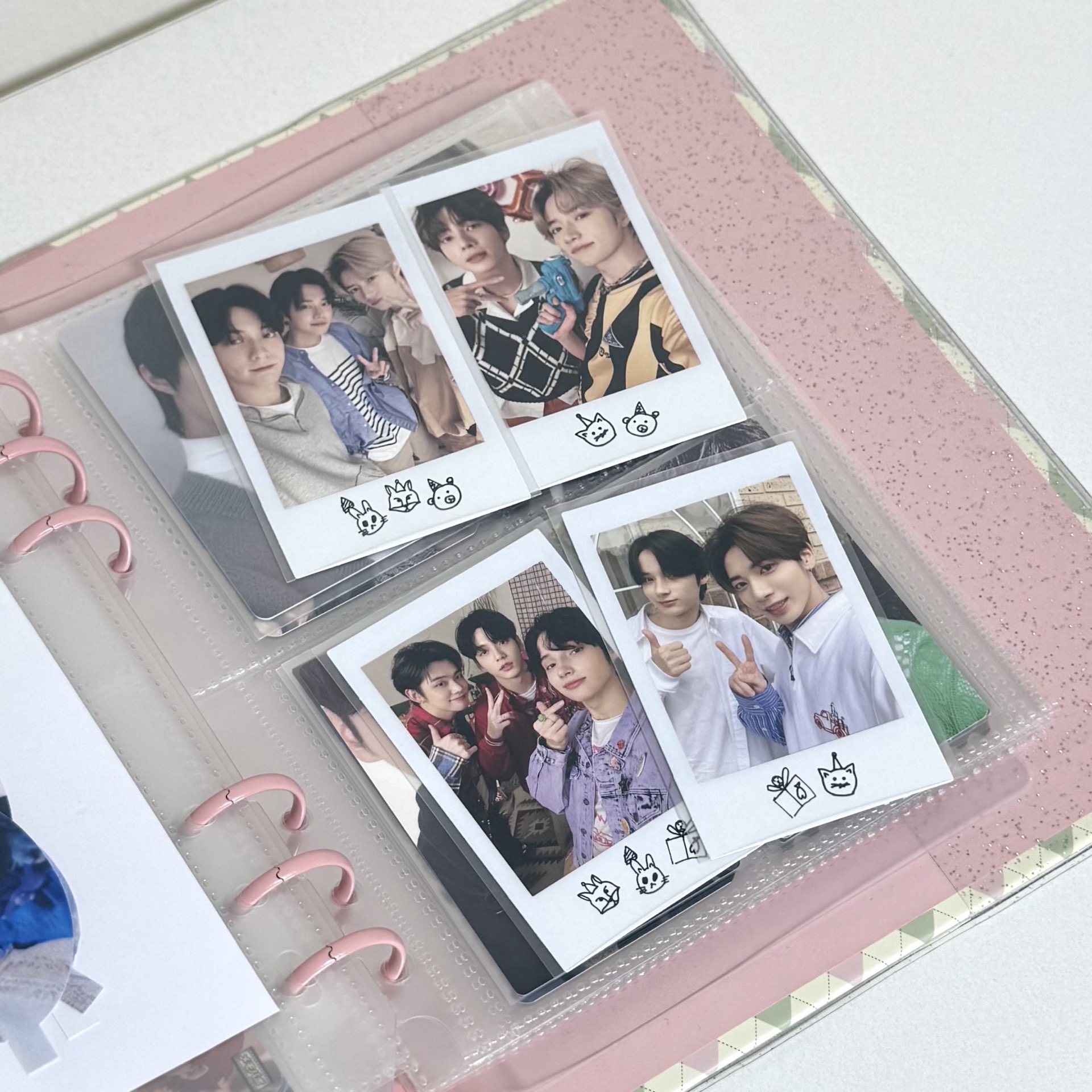 23 deco kit拍立得 一套4張