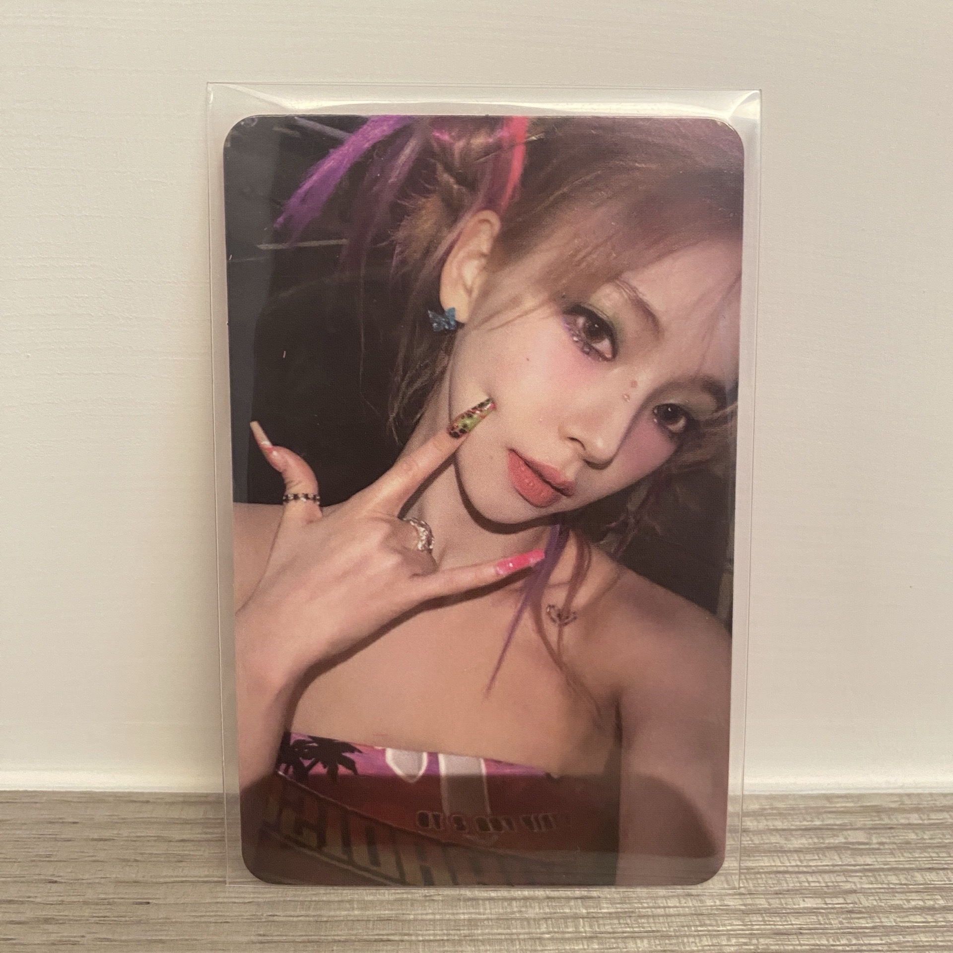 aespa karina 柚子 my world smini 專輯卡