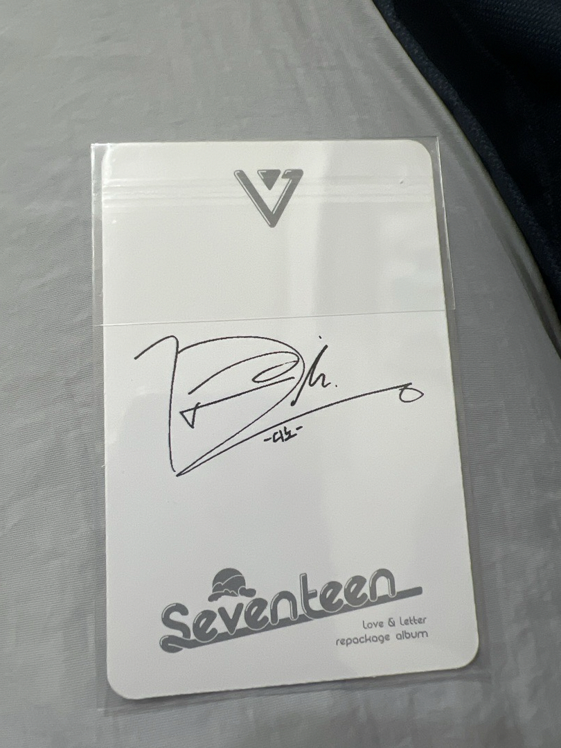 正規1後續 李燦 Dino 拍立得卡