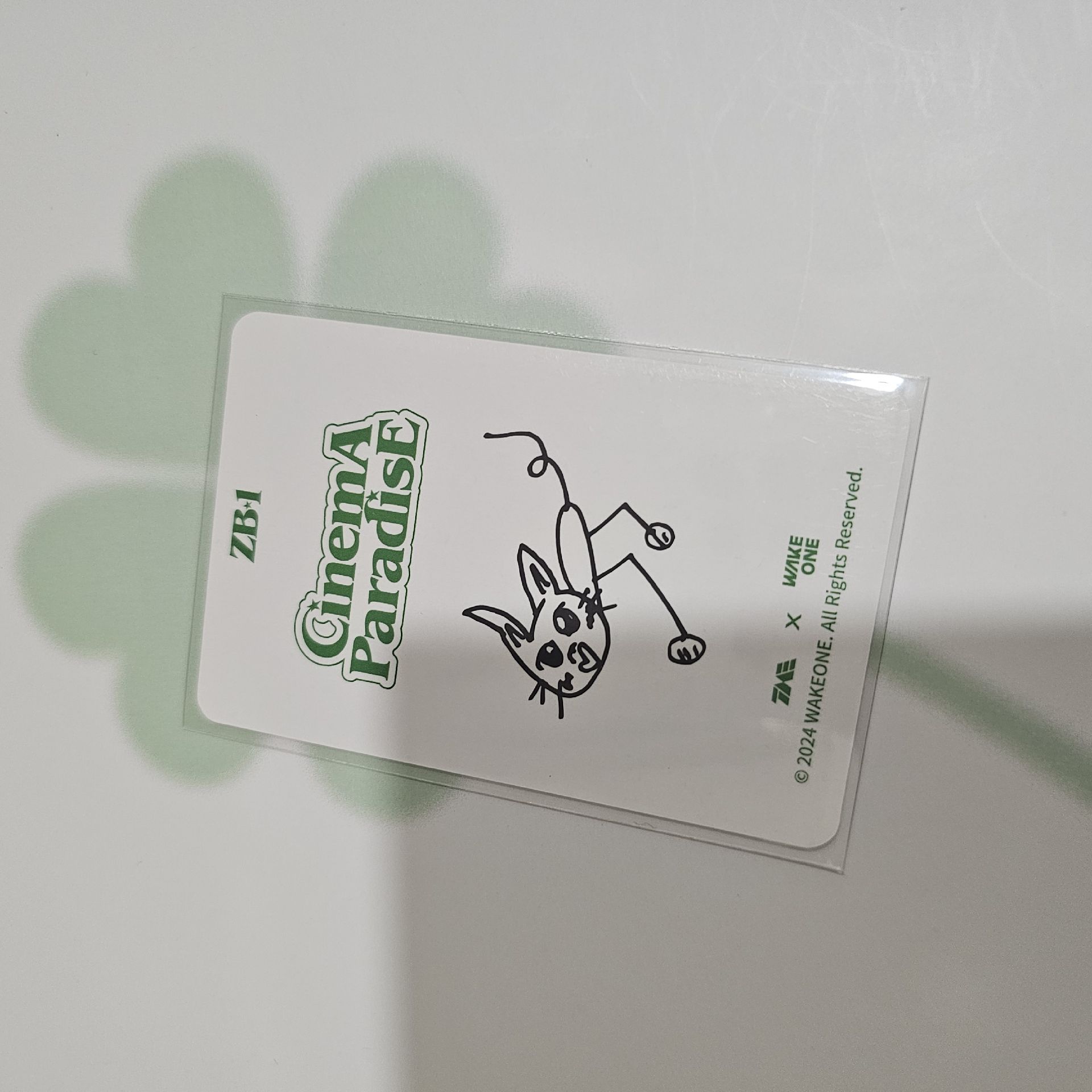 ZEROBASEONE CinemA ParadisE 星光卡 四星 金地雄 KIM JIWOONG