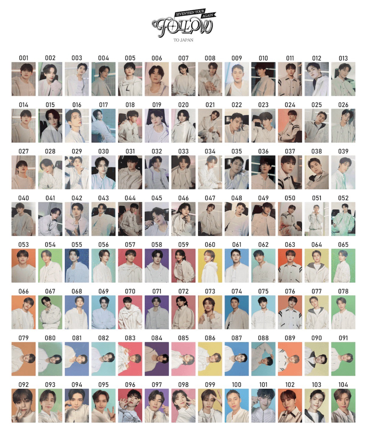 Follow Again To Japan 未拆卡包