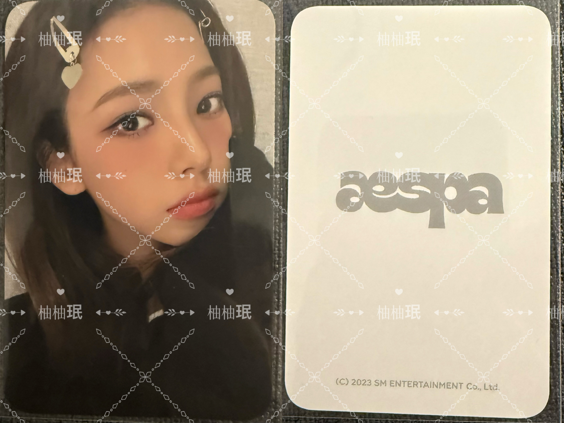 ctmi 周邊卡 髮夾柚