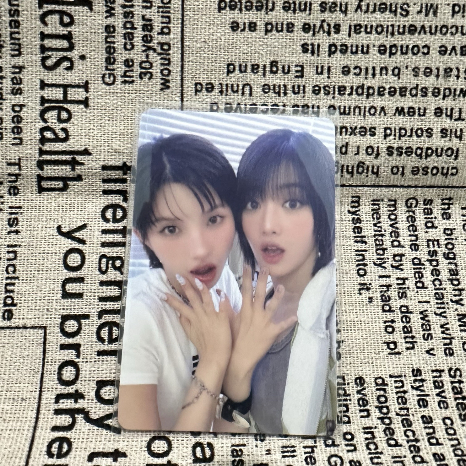 i-dle 米妮小娟 日巡一番賞 米卷分隊卡