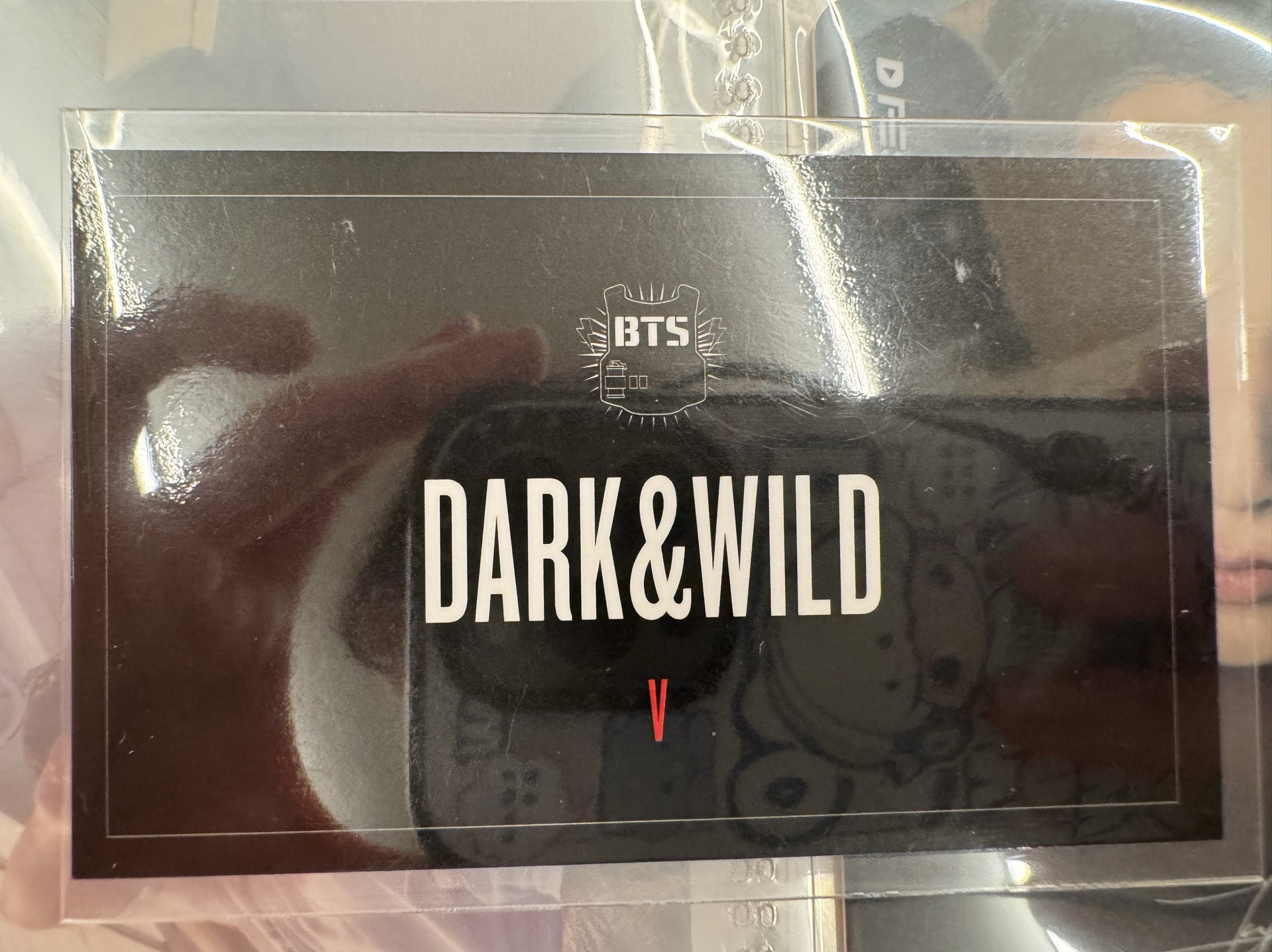 BTS 防彈少年團 金泰亨 V dark $ wild 專卡 小卡