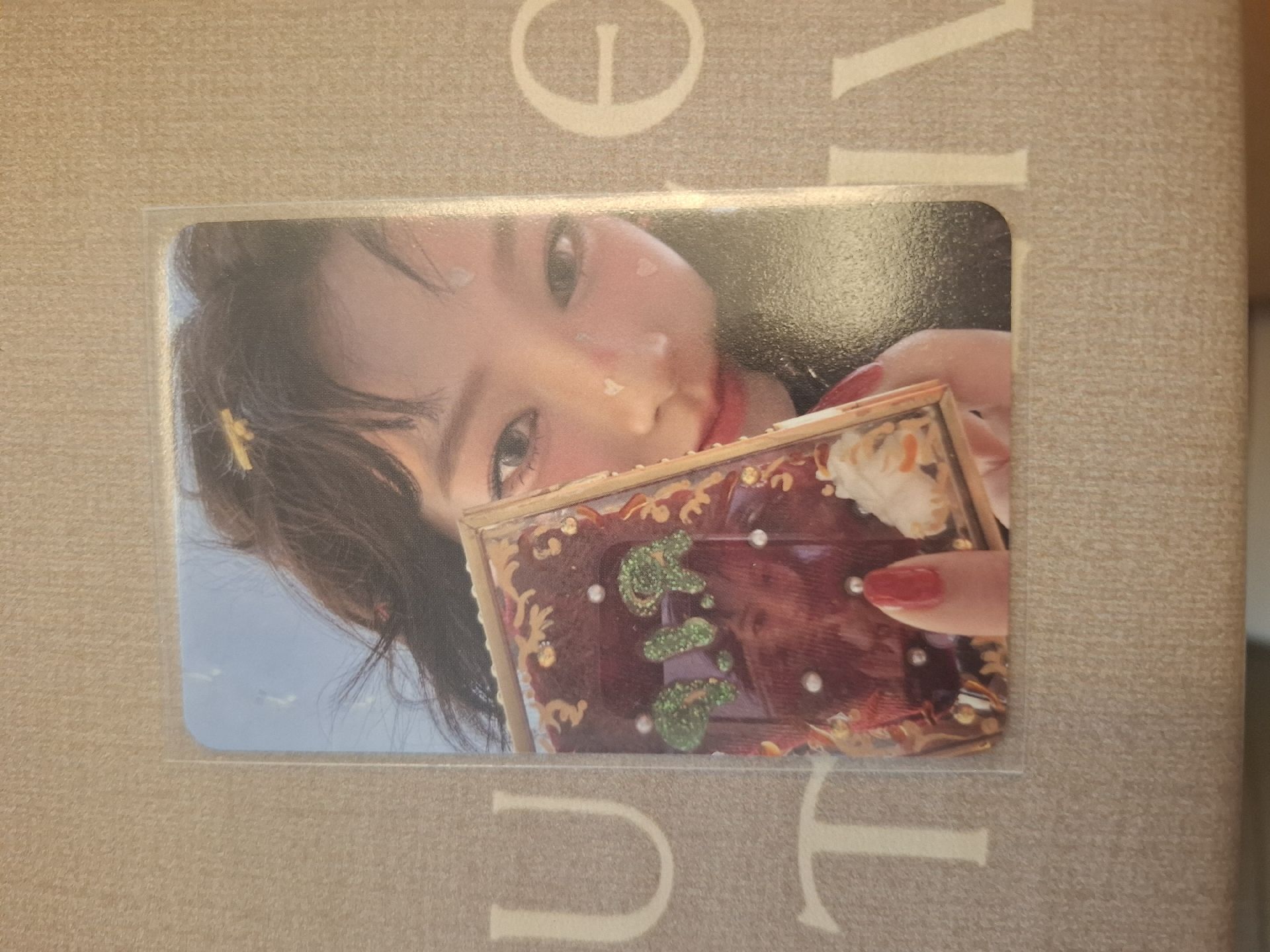 正規一 專輯卡 對鏡柚