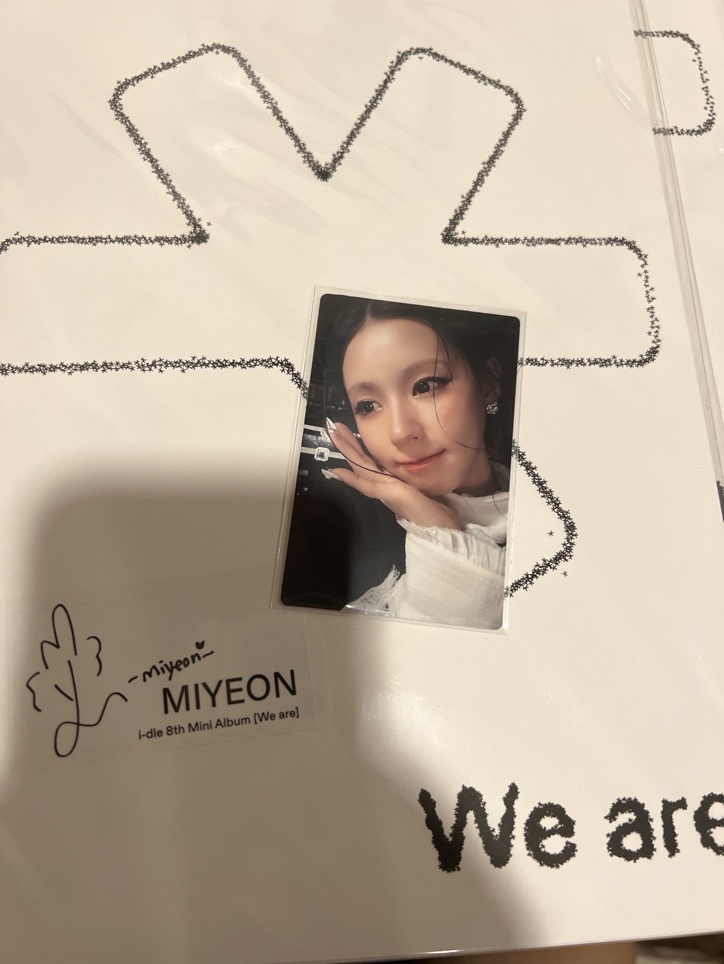 麵q音臻享卡（信封）未拆含卡