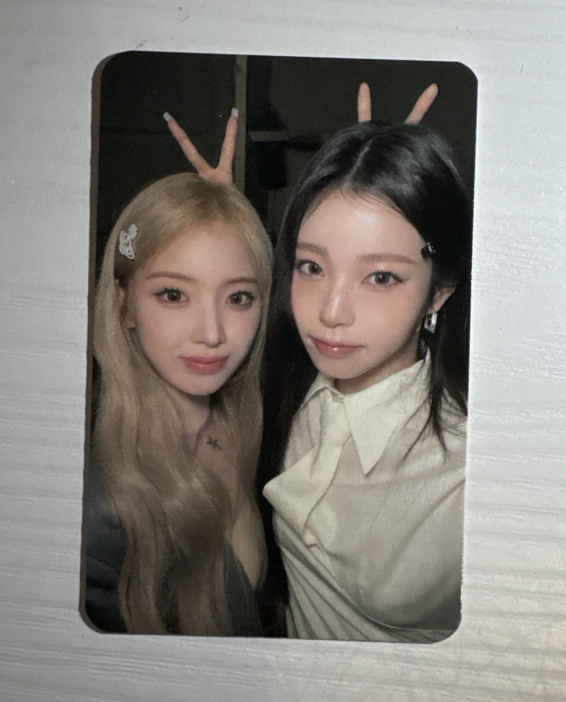 NMIXX jiwoo kyujin sw簽售雙人卡