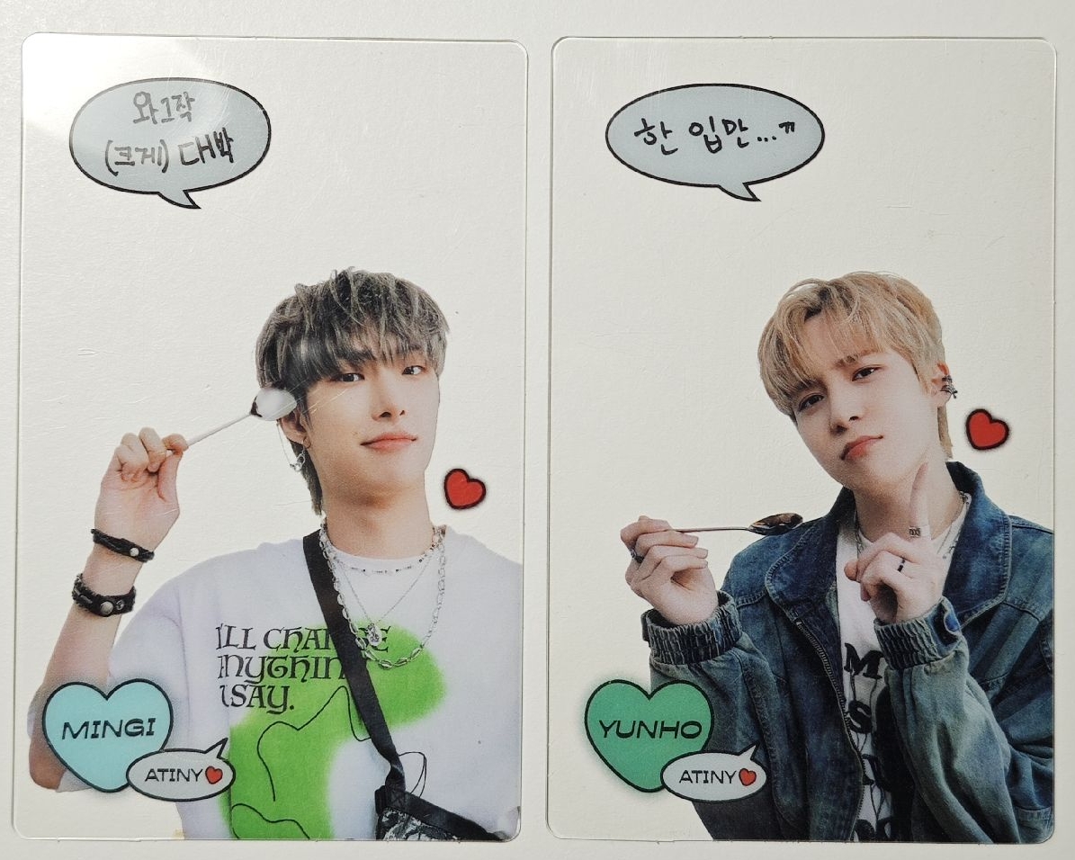 🏴‍☠️ATEEZ 潤+琦🐶🐣 呷奔卡 ♥️請多帶任一商品♥️