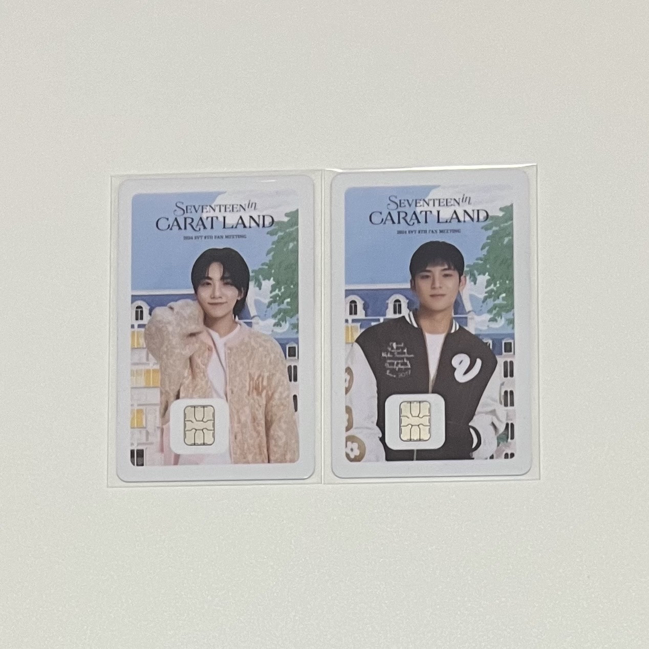 SEVENTEEN 24克拉島 交通卡