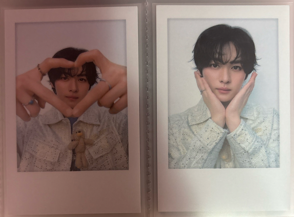 Stray kids 李旻浩 5th FM 周邊卡 鐵盒拍立得 粉 紫