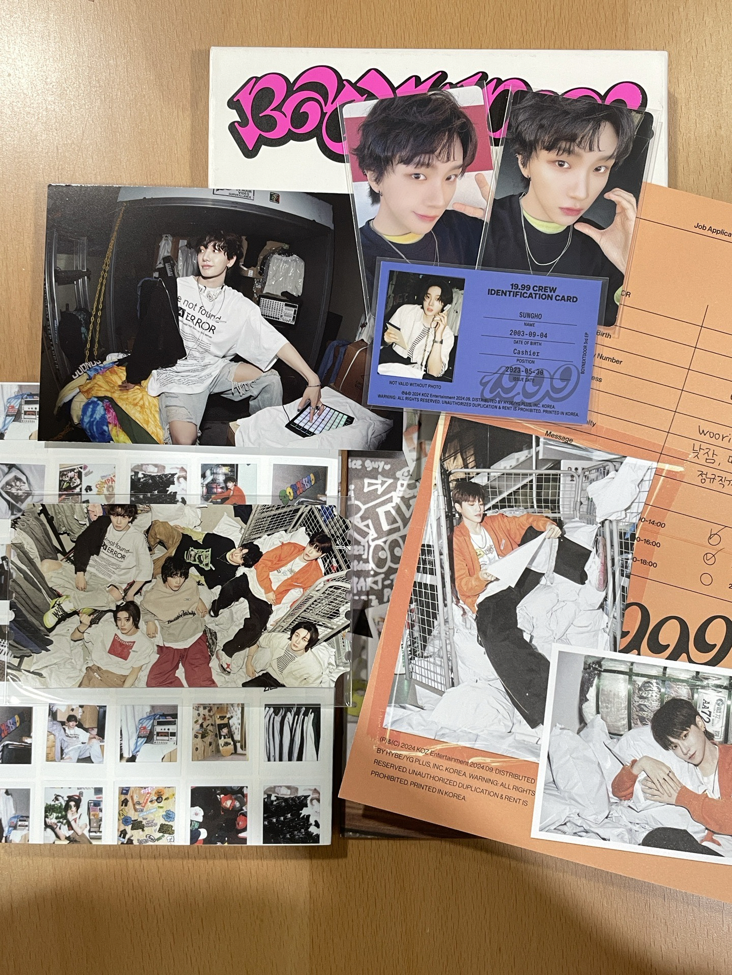 BOYNEXTDOOR 19.99 全專