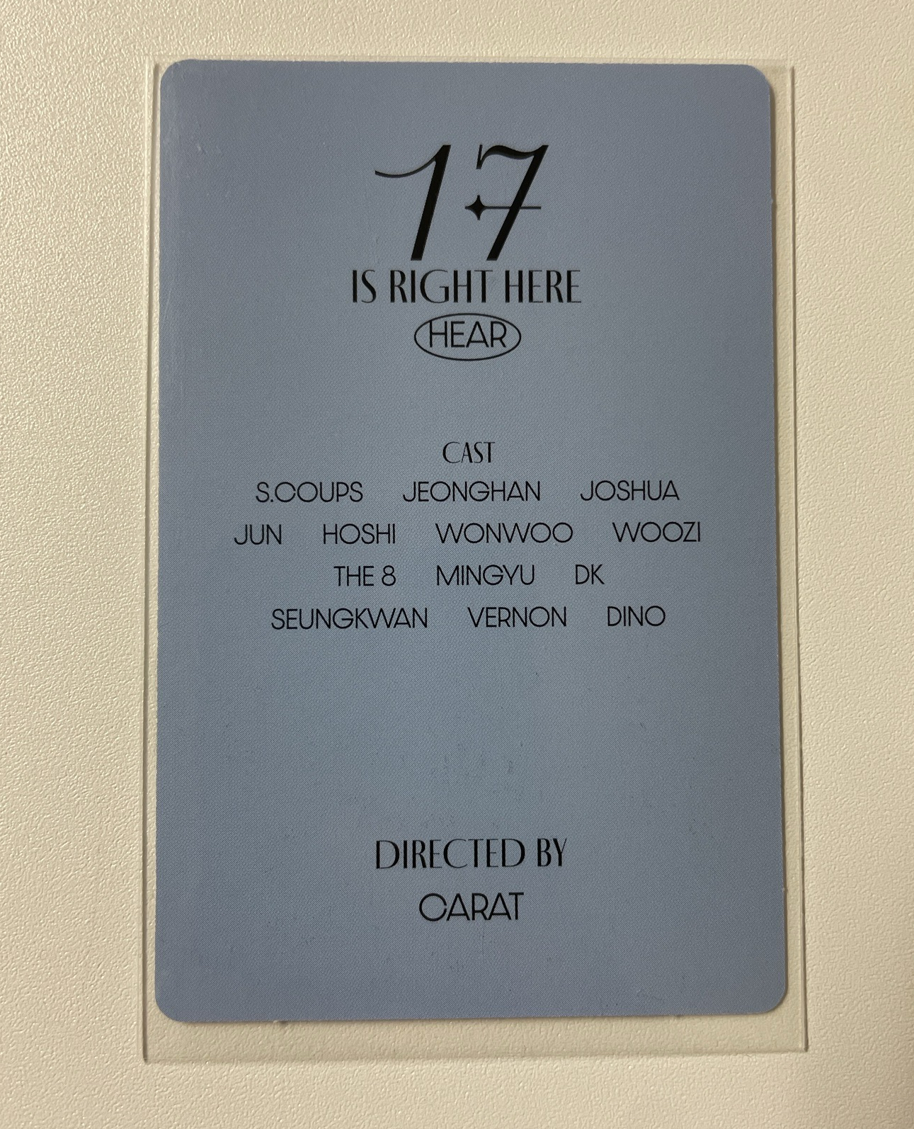 精選專 17 is Right Here 專卡 Hear ver.-Joshua 知秀