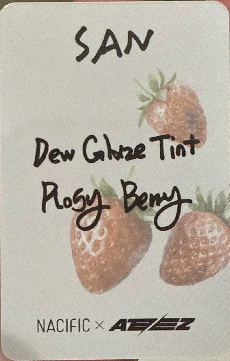 傘 NACIFIC代言卡