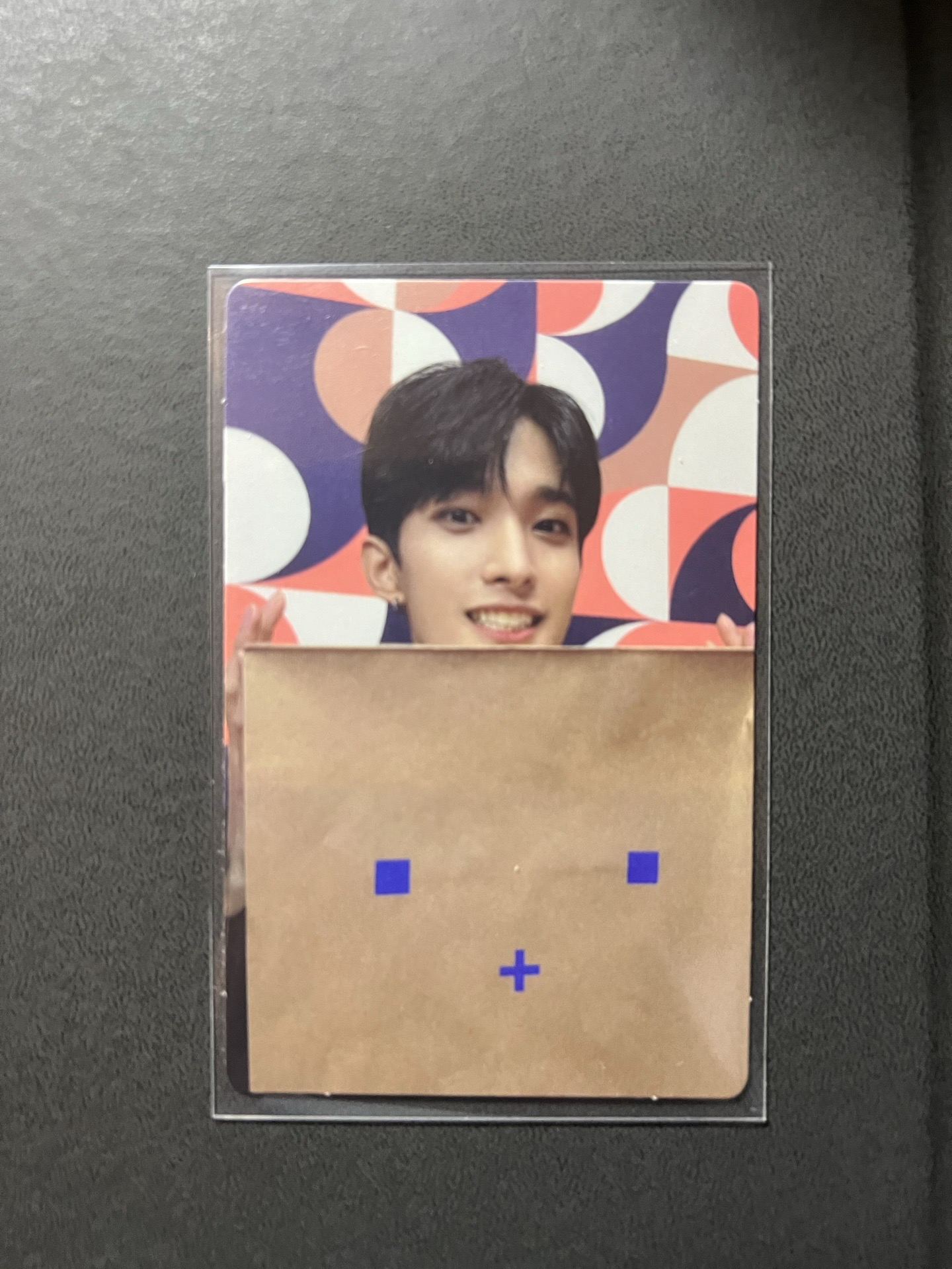 SEVENTEEN 李碩珉 DK 正四克拉盤小卡 油彩盤