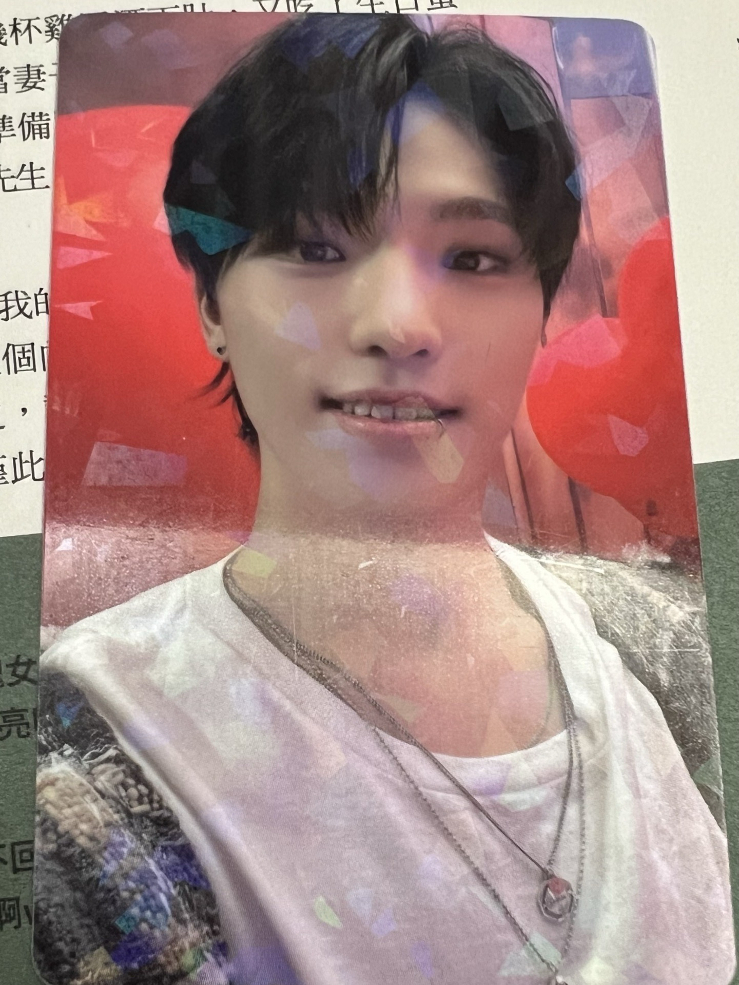 SEVENTEEN DINO attacca 特典卡