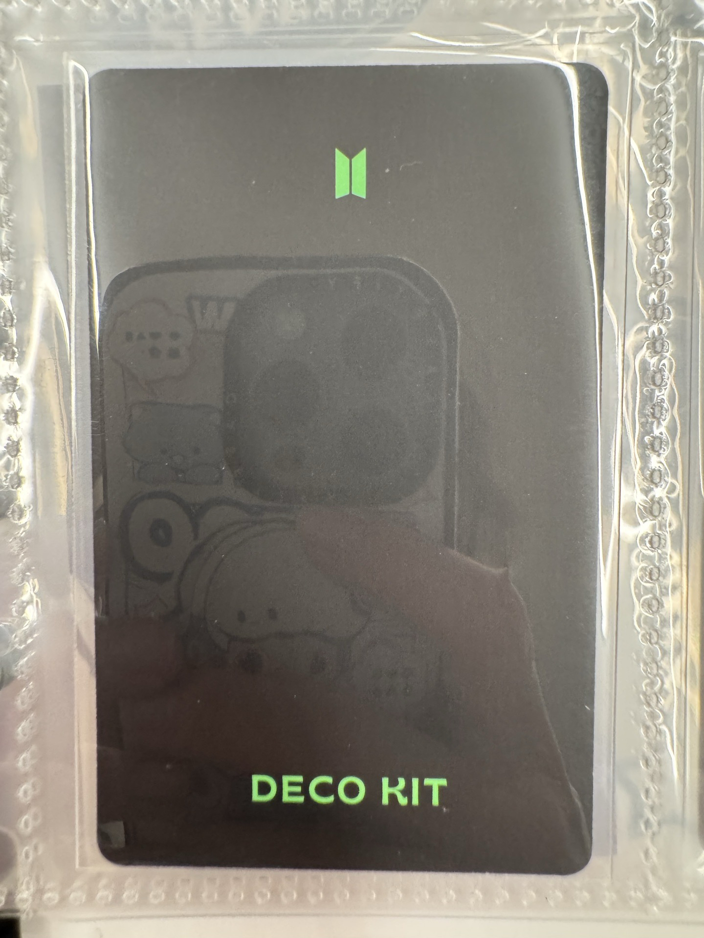 BTS 防彈少年團 金碩珍  deco kit 隨機卡