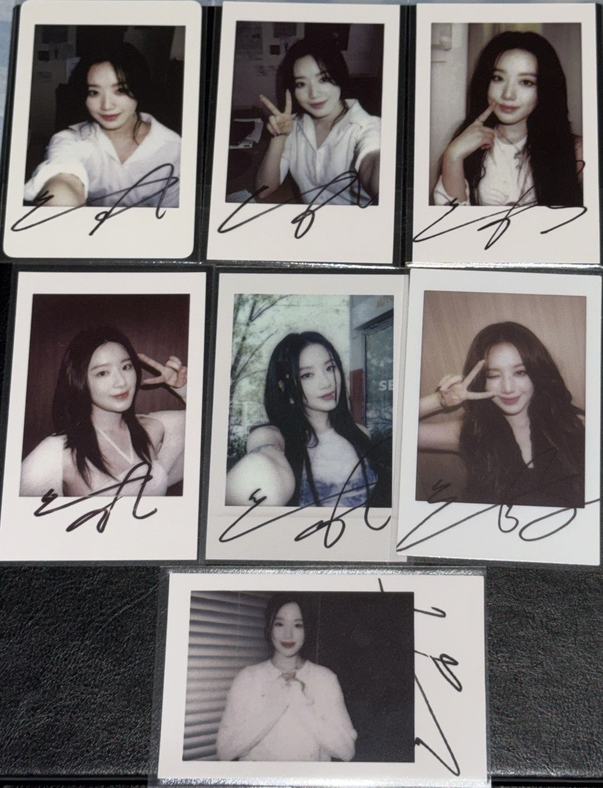 正二/迷七刷拍立得