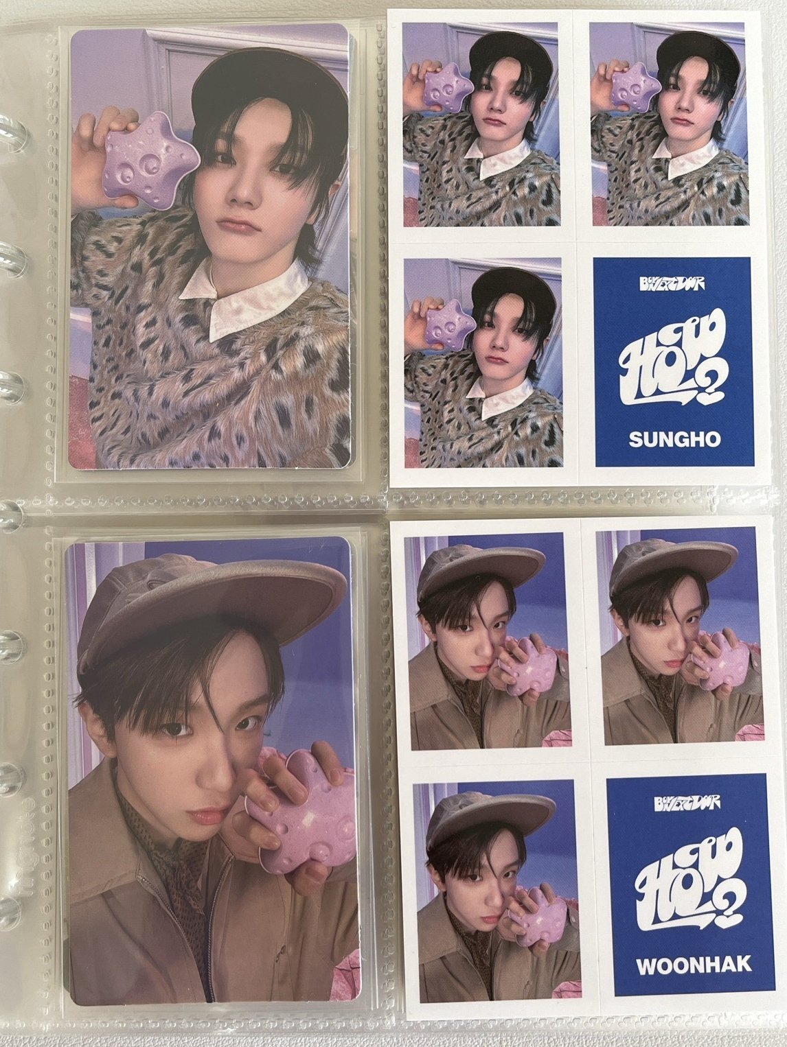 HOW WVS單封 特典+貼紙 成淏