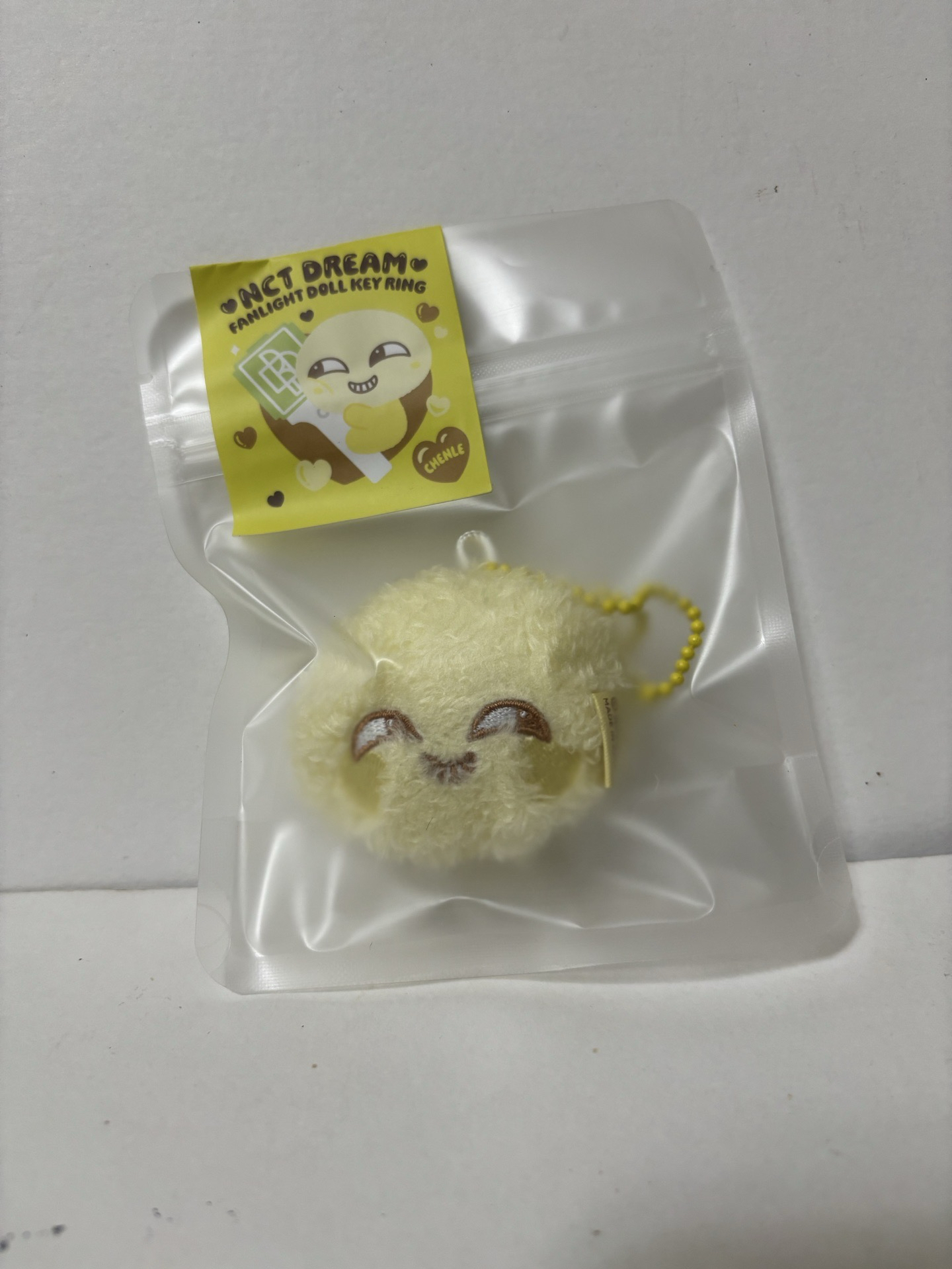 NCT DREAM 辰樂 官方娃 手燈鑰匙圈 糰子