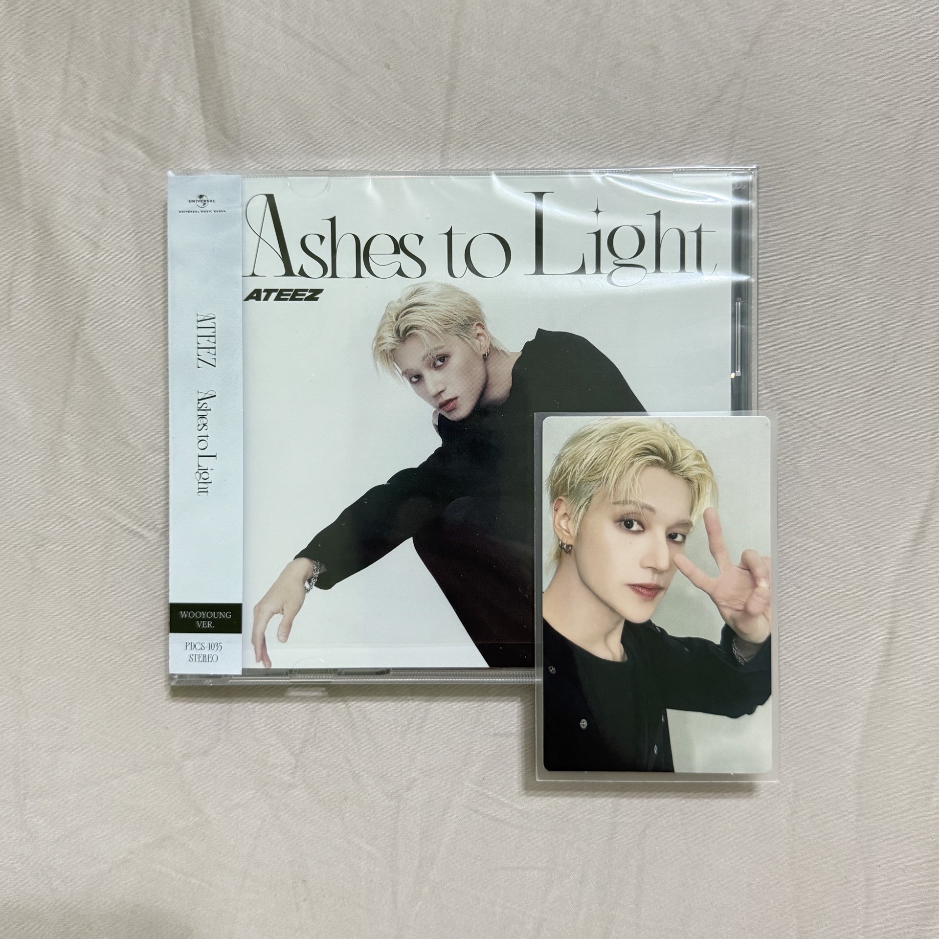 🇯🇵Ashes To Light 友榮單封+比耶專卡