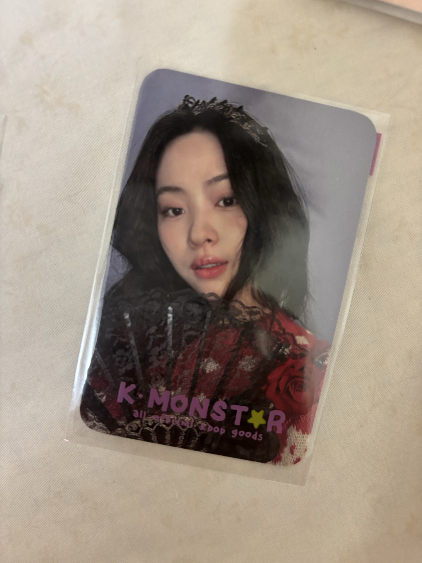 申留真老婆專屬卡🥰中文卡背