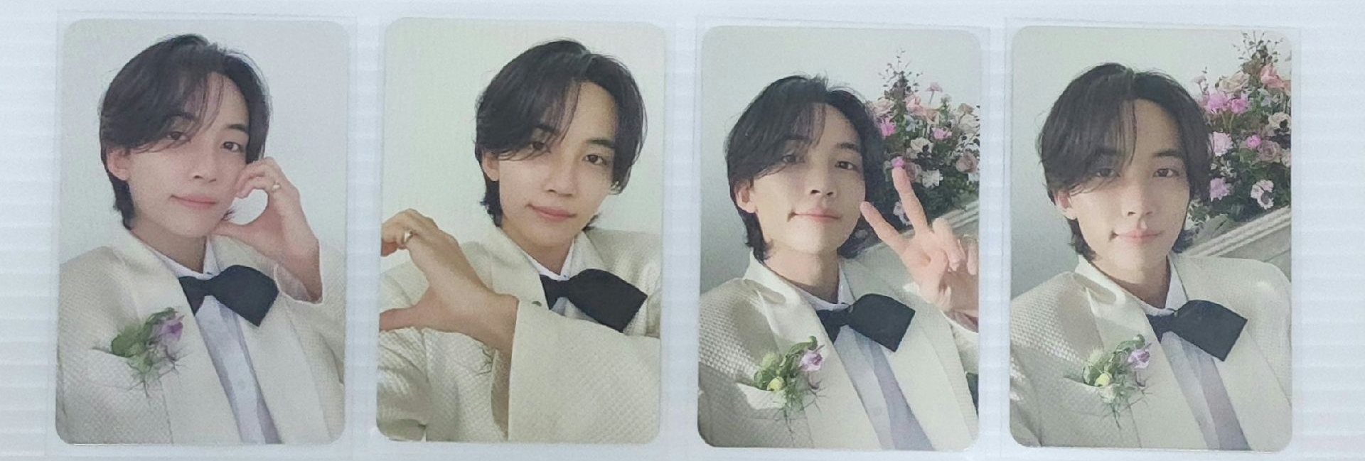 上排4張 左1微直線💛    