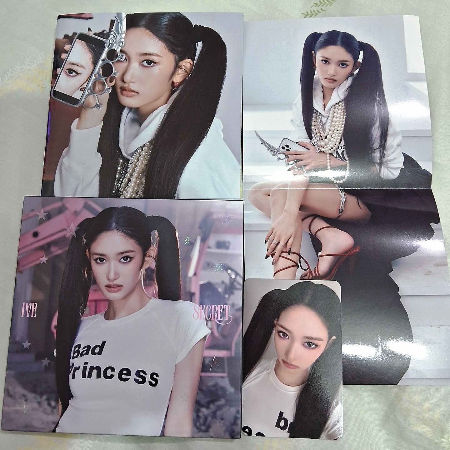 Leeseo單封+特典卡+迷你摺疊海報