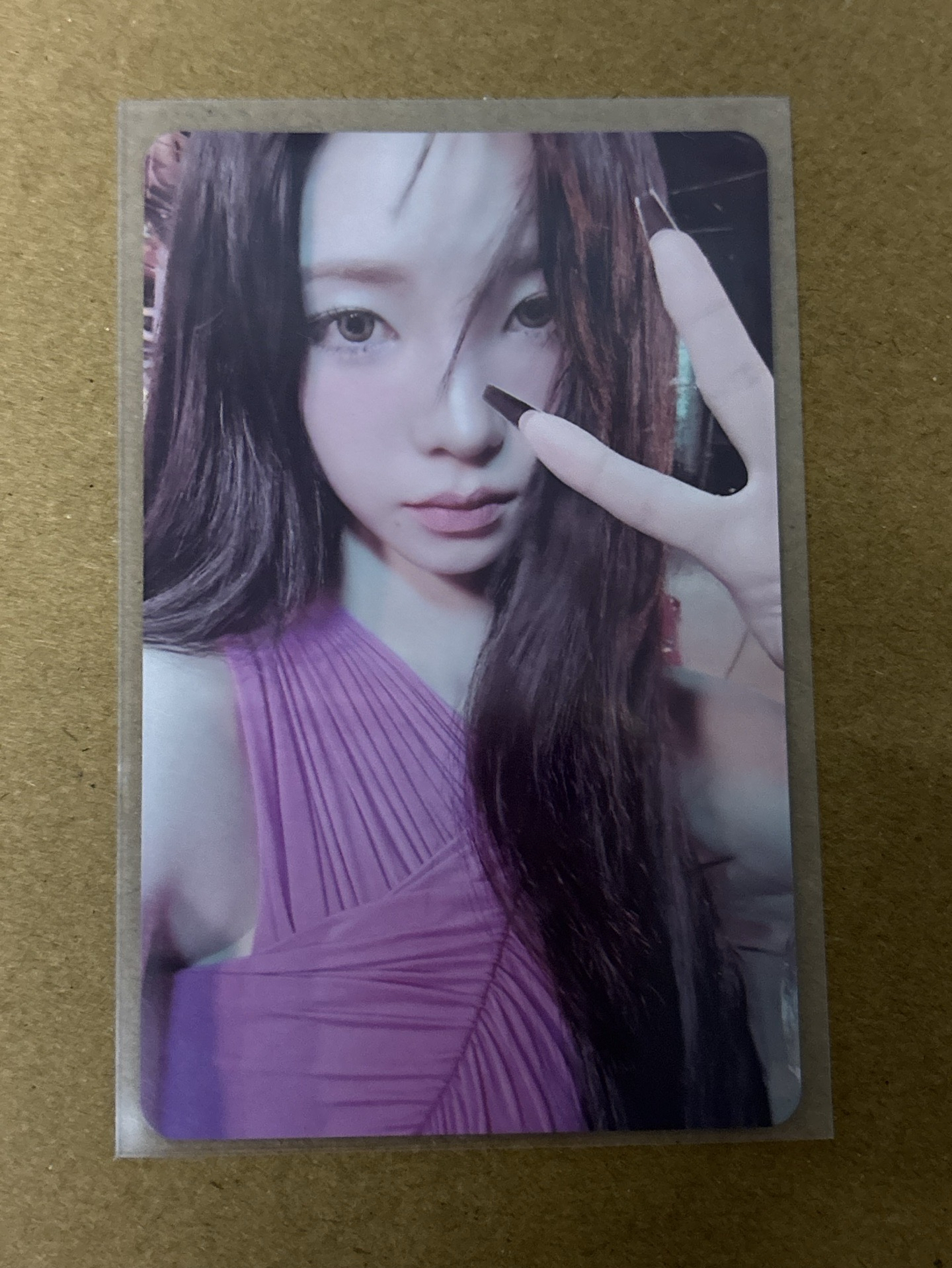 aespa Karina 柚子 正規一 kms 特典卡 預售v1柚