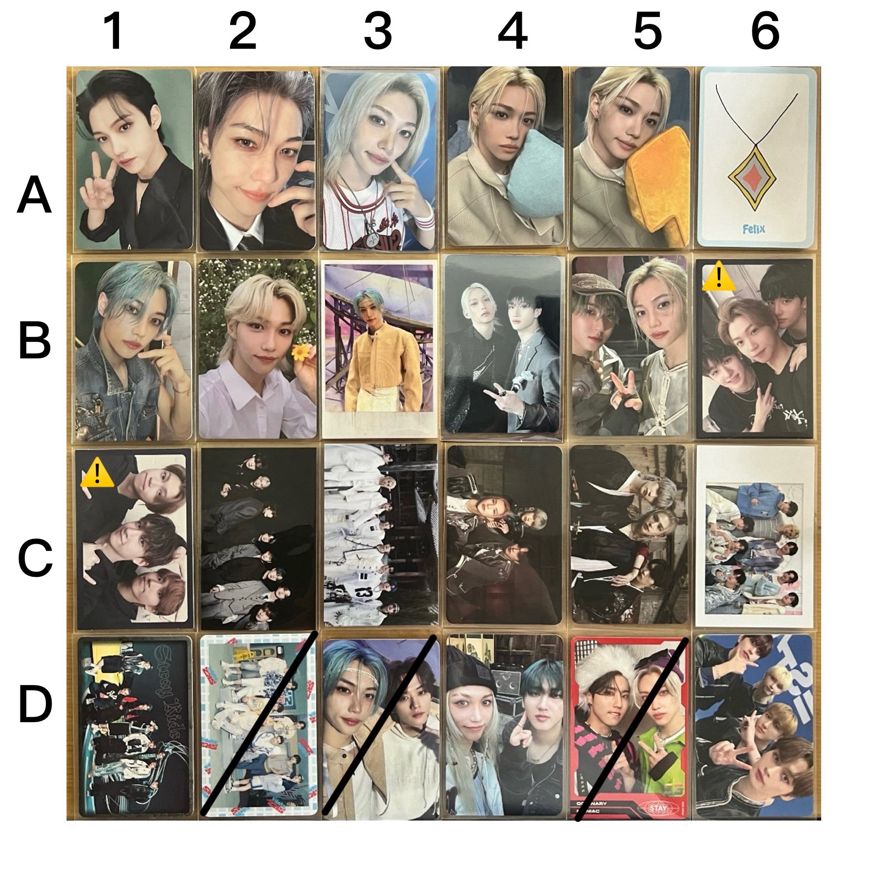 Stray Kids Felix 李龍馥小卡2/2