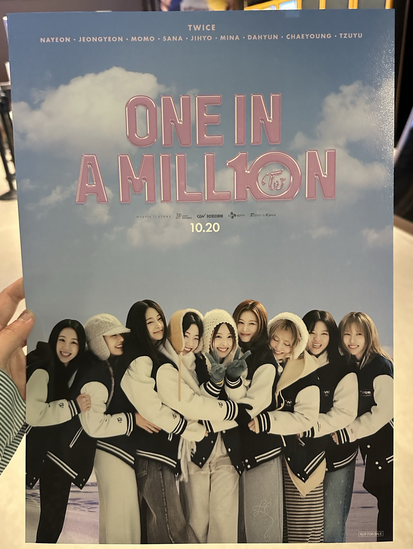 Twice電影 第一週特典海報