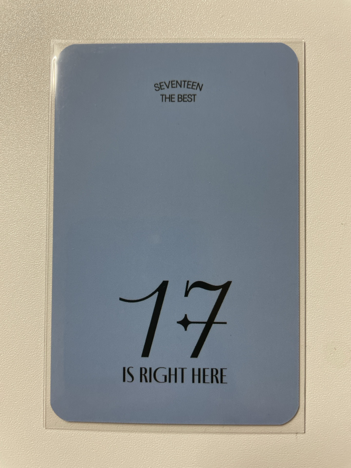 精選專 17is Right Here BR 簽售卡-Dino 李燦