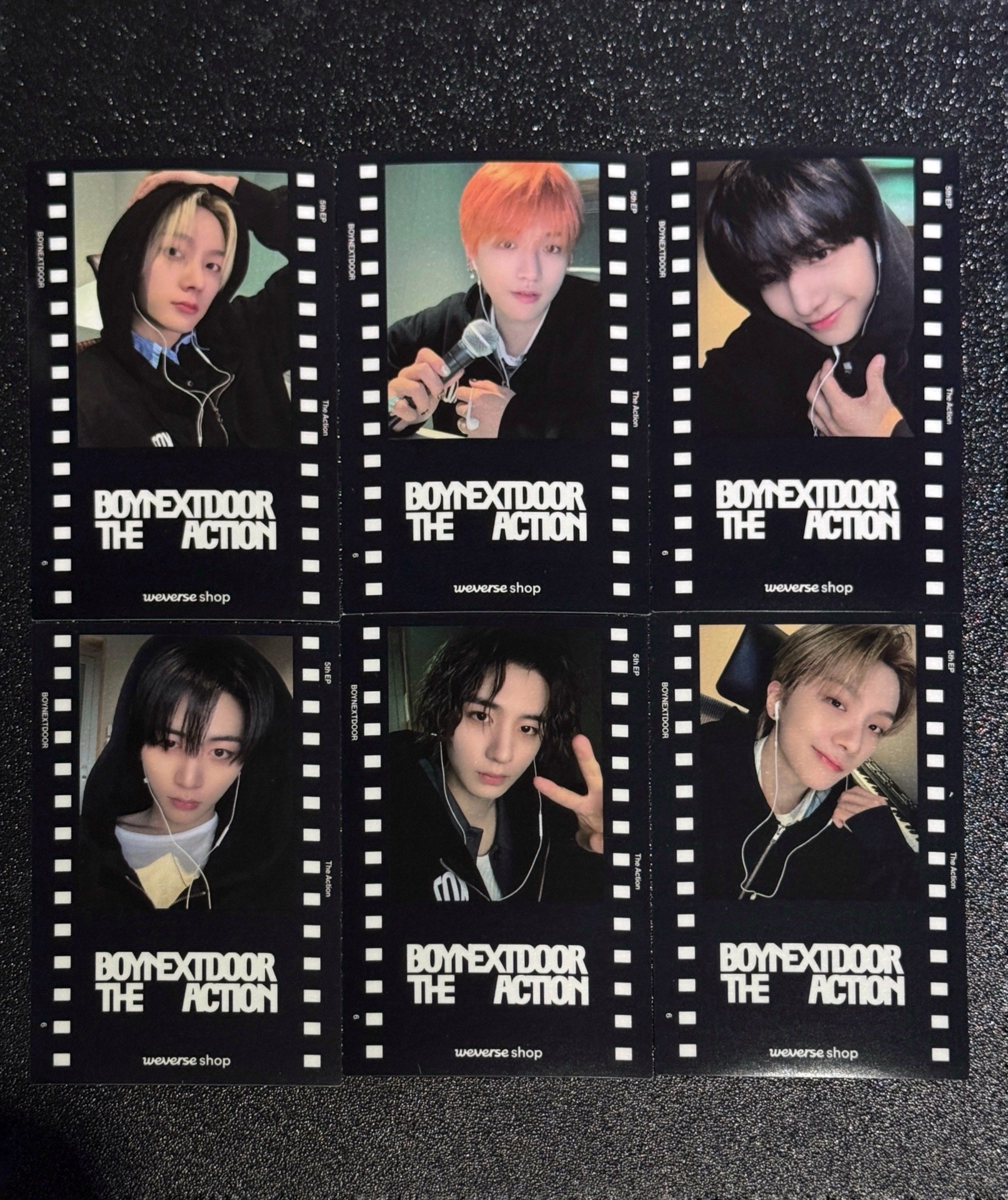 ✴️ The Action 金桐儇 未拆單封+特典卡+貼紙