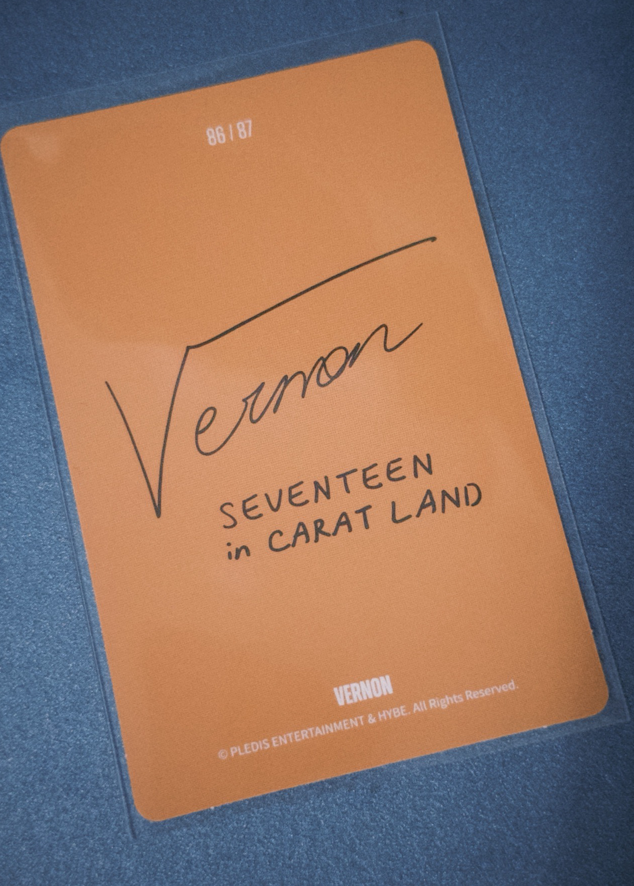 25克拉島 風Vernon自拍 隨機卡86