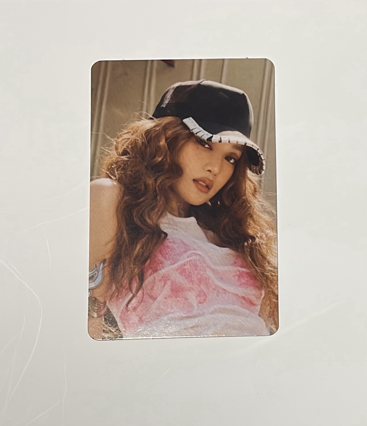 i-dle 米妮 迷七快閃店手繪小卡