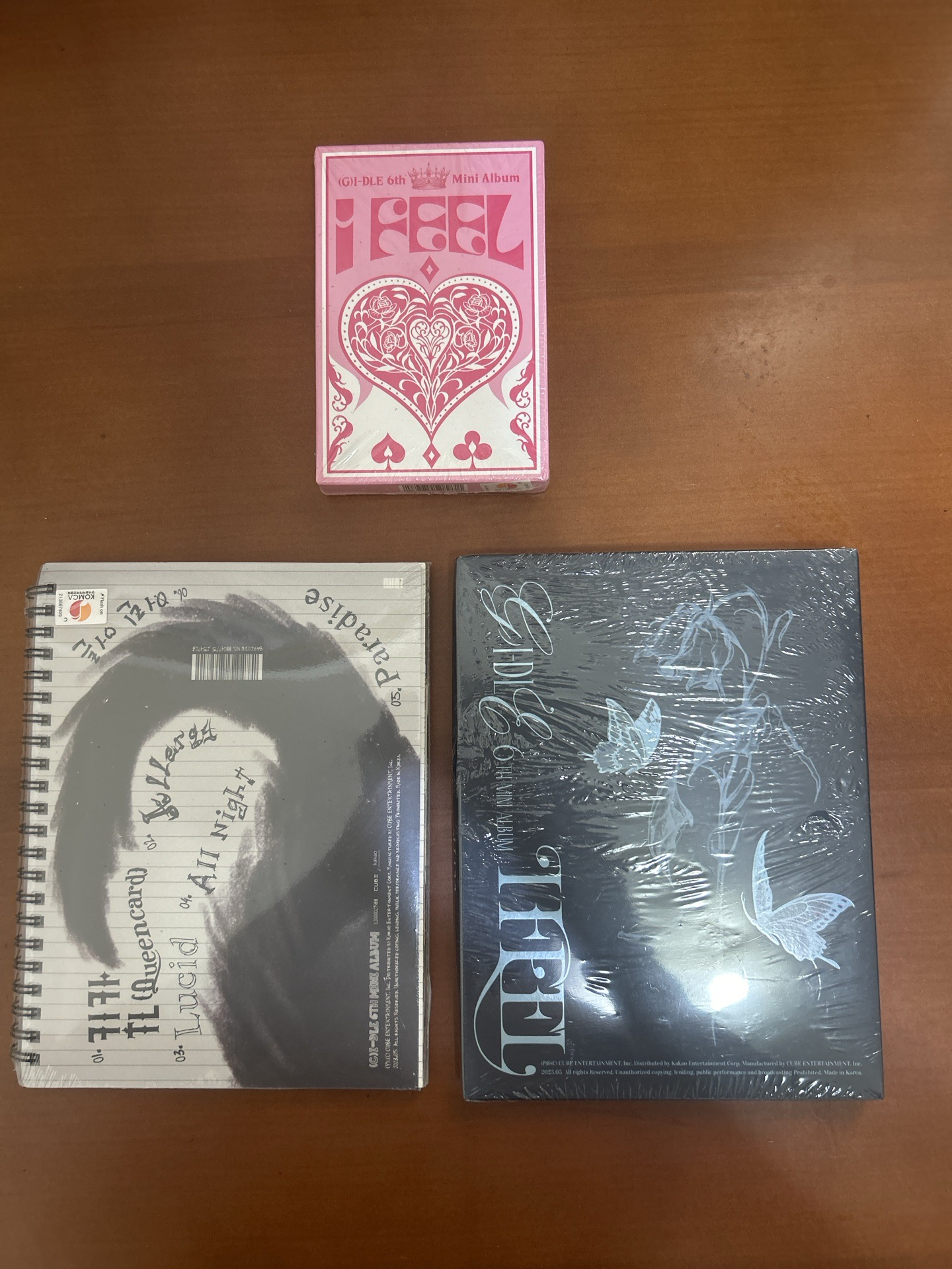 i feel 專輯 一套(蝴蝶 貓 牌 特別版）