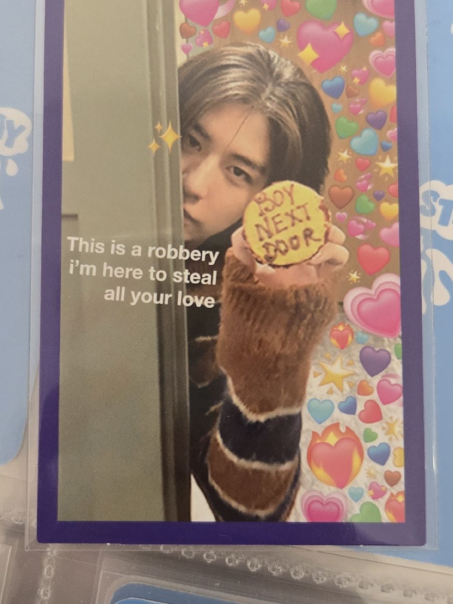 李涵HOW? 專輯卡 meme 迷因卡