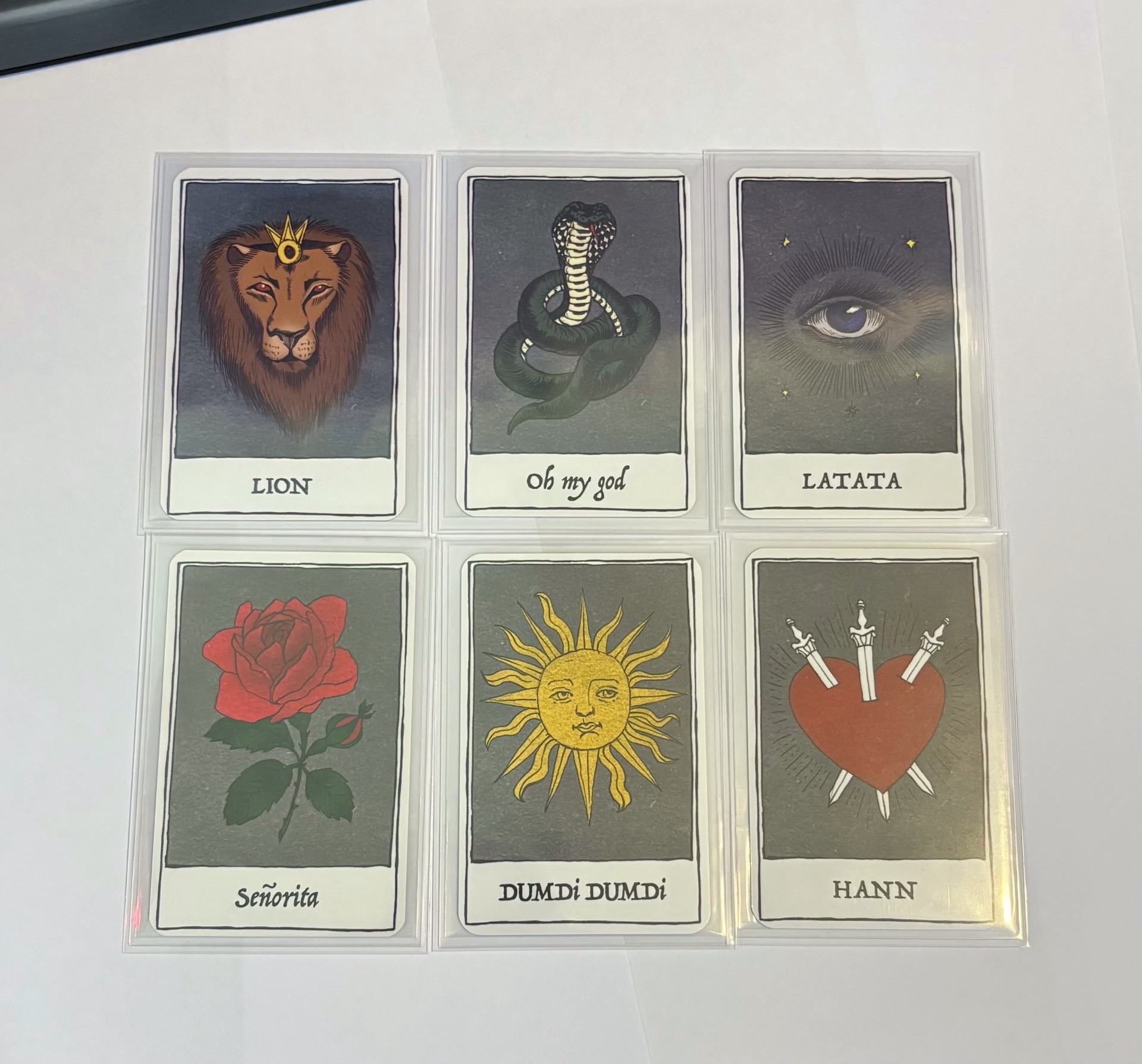 I BURN 幸運卡一套